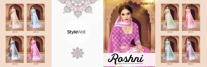 Stylewell Roshni Colors Wholesale Designer Sarees Catalog